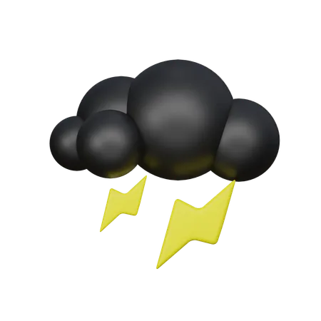 Tempestade  3D Icon