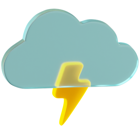 Tempête  3D Icon