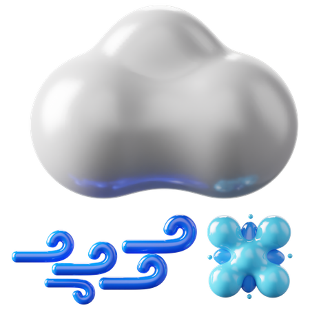 Tempête De Neige  3D Icon