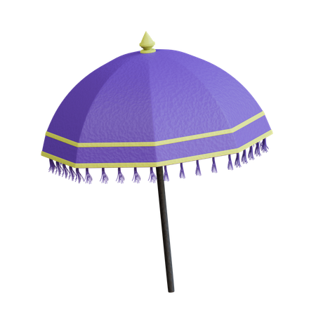 Paraguas del templo  3D Icon