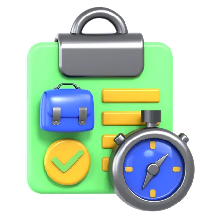 Tempo de conclusão do projeto  3D Icon