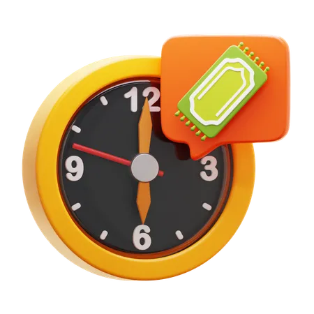 Tempo de oração  3D Icon