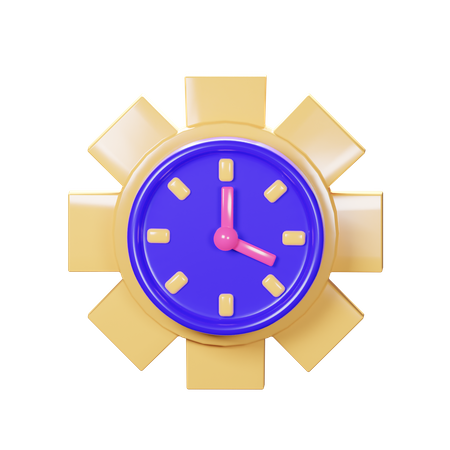 Tempo de processamento  3D Icon