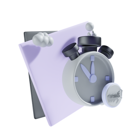 Tempo esgotado  3D Icon