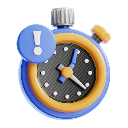 Tempo esgotado  3D Icon