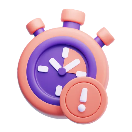 Tempo esgotado  3D Icon