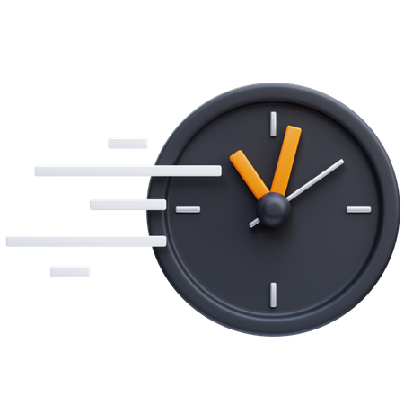 Tempo rápido  3D Icon