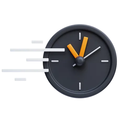 Tempo rápido  3D Icon