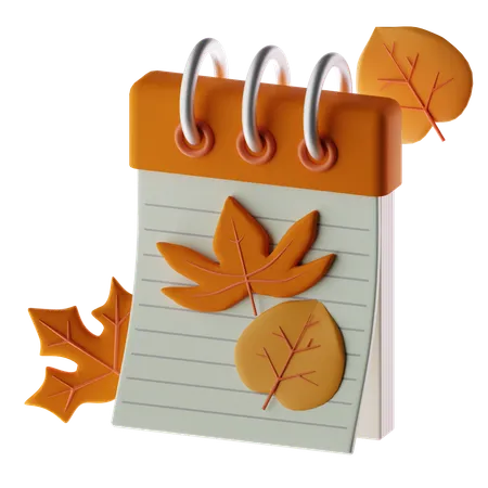 Otoño  3D Icon