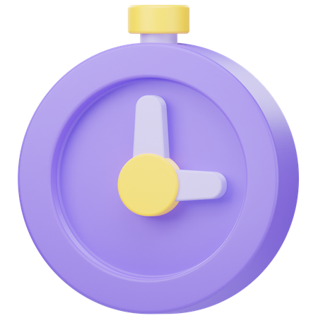 Cronômetro  3D Icon