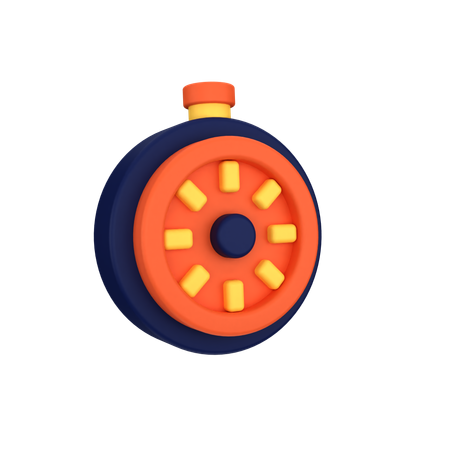 Temporizador  3D Icon