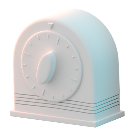 Temporizador de cocina  3D Icon