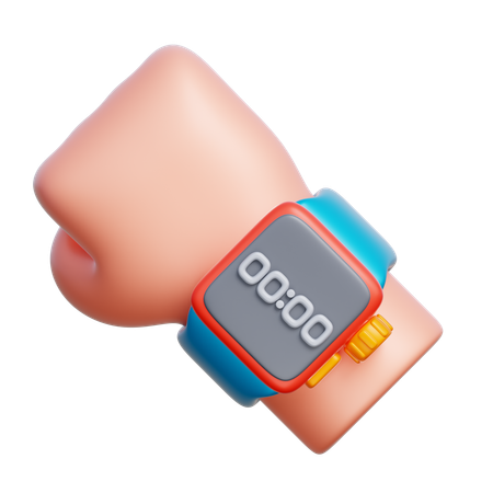 Temporizador de reloj inteligente  3D Icon