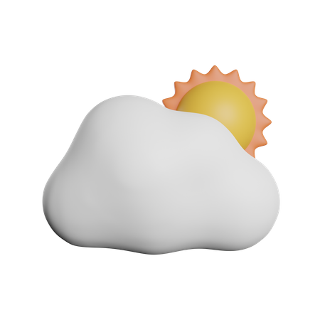 Temps chaud  3D Icon