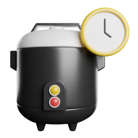 Temps de cuisson  3D Icon