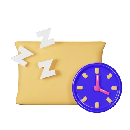 L'heure de dormir  3D Icon