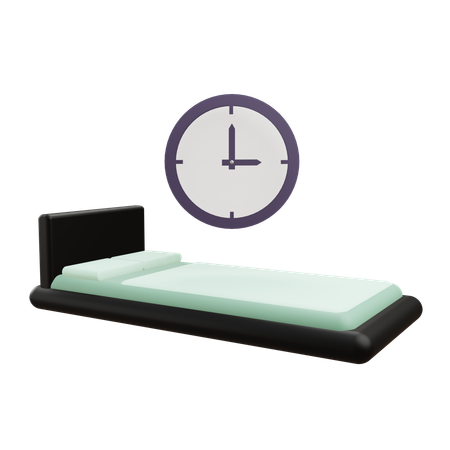 Temps de sommeil  3D Icon