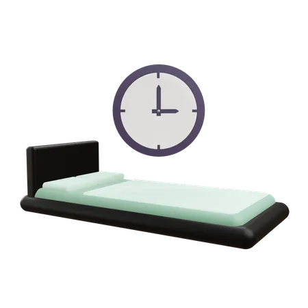 Temps de sommeil  3D Icon