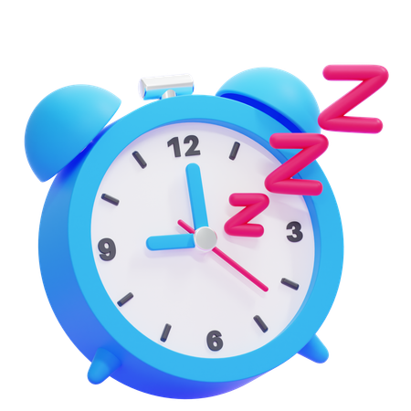 Temps de sommeil  3D Icon