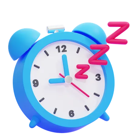 Temps de sommeil  3D Icon