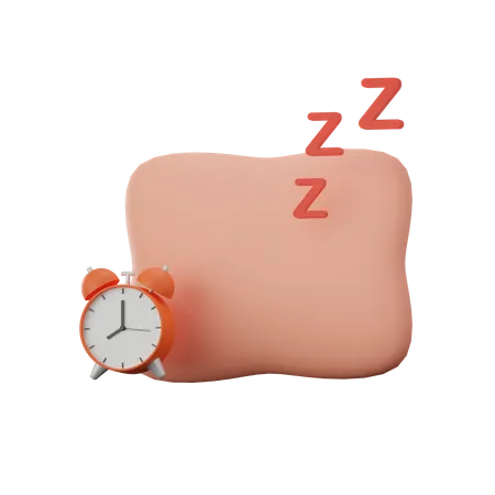 Temps de sommeil  3D Icon