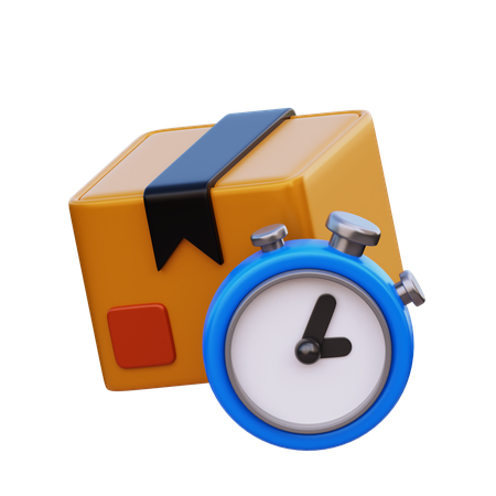 Temps logistique  3D Icon