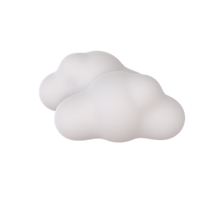 Temps nuageux  3D Illustration