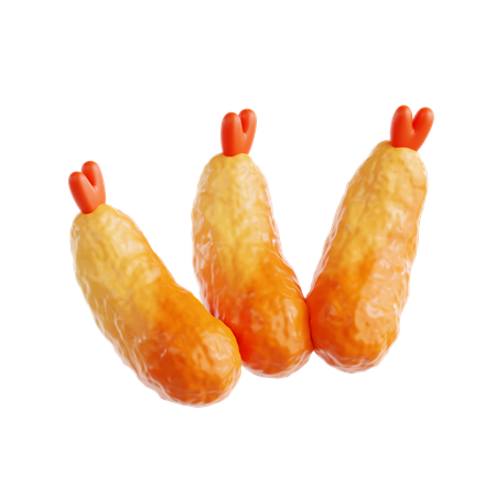 Tempura  3D Icon