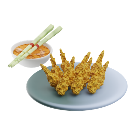 Tempura  3D Icon