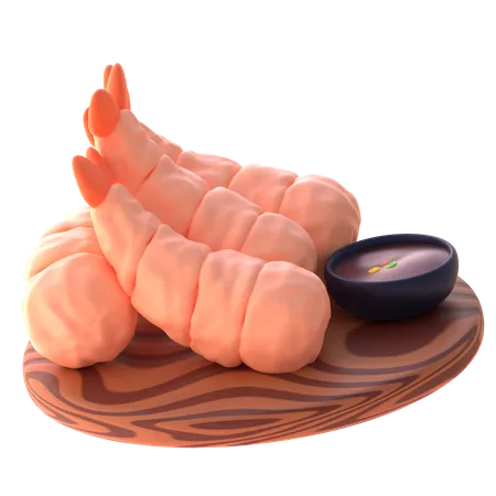 Tempura  3D Icon