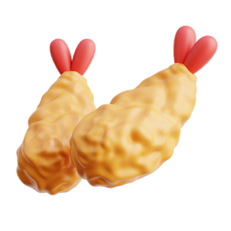 Tempura  3D Icon