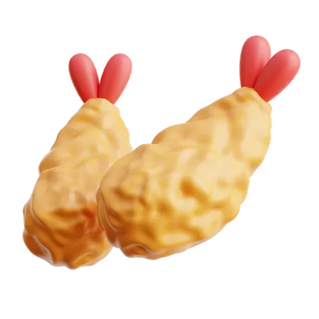 Tempura  3D Icon