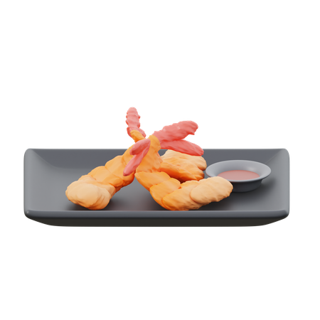 Tempura  3D Icon