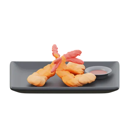 Tempura  3D Icon