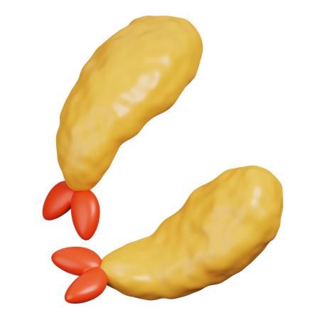 Tempura  3D Icon