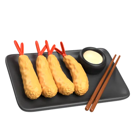 Tempura  3D Icon