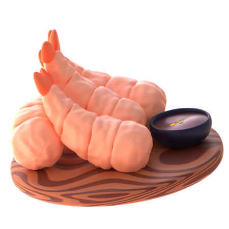 Tempura  3D Icon