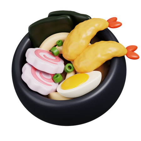 Tempura Udon  3D Icon