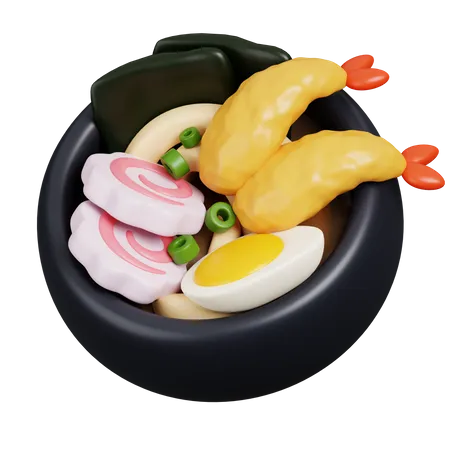 Tempura Udon  3D Icon