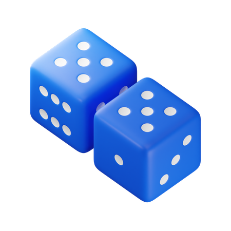 Ten Dice  3D Icon