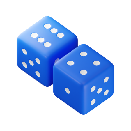 Ten Dice  3D Icon