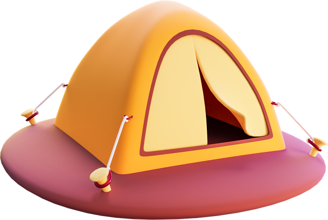 Barraca  3D Icon