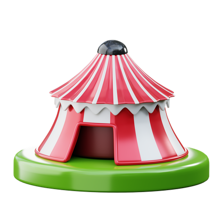 Tenda de circo  3D Icon