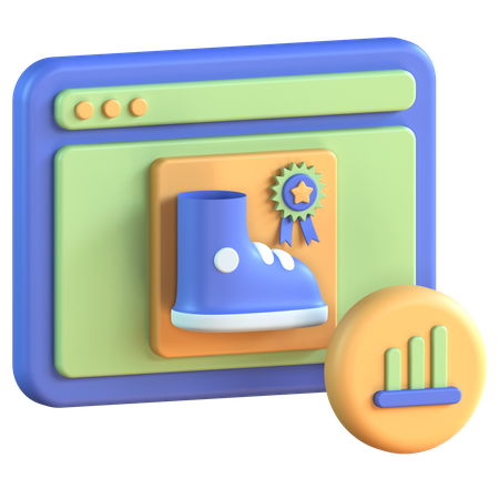 Tendencias  3D Icon