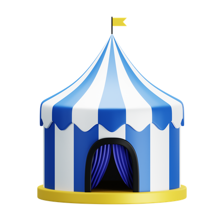 Tendone da circo  3D Icon