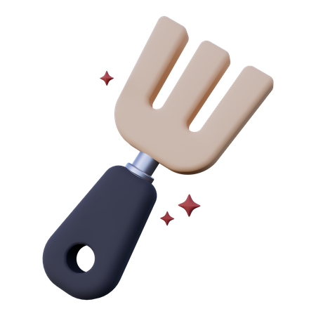 Tenedor  3D Icon