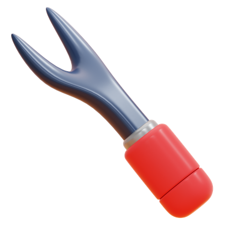Tenedor de barbacoa  3D Icon