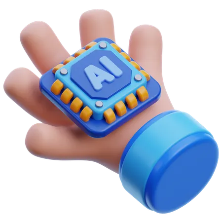 Tienes en la mano  3D Icon