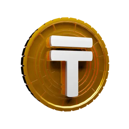 Tenge  3D Icon