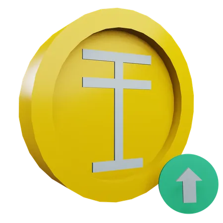 Tenge  3D Icon